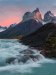 Cuernos del Paine at sunrise