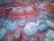 Nature's abstract art on full display