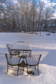 A quiet momenton Peeper Pond